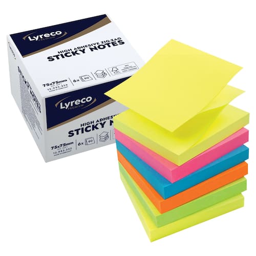 Lyreco PREMIUM Notes ZZ 75x75 sum