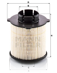 Bränslefilter MANN-FILTER PU 9001/1 x