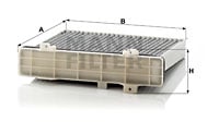 Kupéfilter MANN-FILTER CUK 2230