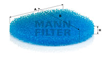 Kupéfilter MANN-FILTER CU 12 001