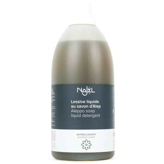 Najel Tvättmedel med Aleppotvål - Jasmin, 2 L
