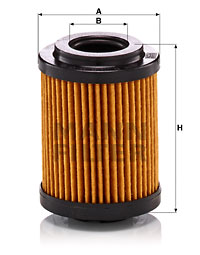 Filter, drifthydraulik MANN-FILTER HD 5009 x