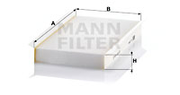 Kupéfilter MANN-FILTER CU 2747