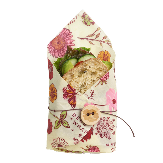 Bee's Wrap Veganskt Folie Sandwich Wrap - Meadow Magic
