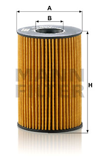 Oljefilter MANN-FILTER HU 8007 z