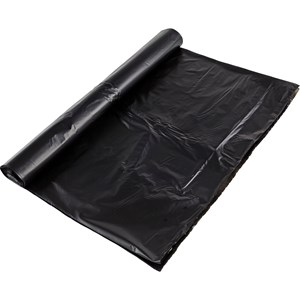 Sopsäck K1 Svart 125 liter, 10-pack