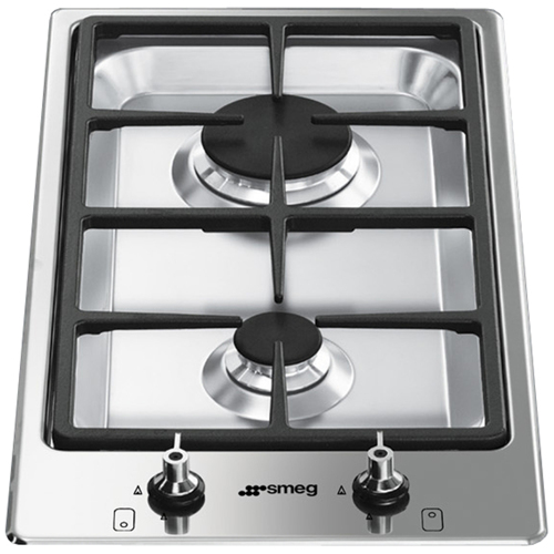 Smeg Pgf32g Gashäll - Rostfritt Stål