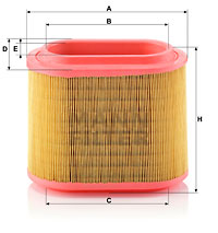 Luftfilter MANN-FILTER C 24 196