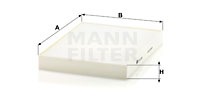 Kupéfilter MANN-FILTER CU 28 003