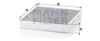 Kupéfilter MANN-FILTER CUK 2559