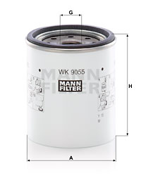 Bränslefilter MANN-FILTER WK 9055 z