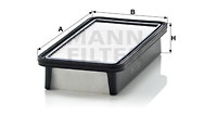 Luftfilter MANN-FILTER C 2628