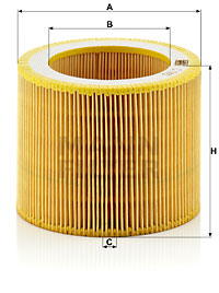 Luftfilter MANN-FILTER C 1140
