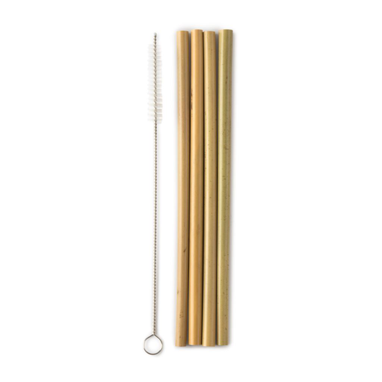 The Humble Co. Bamboo Sugrör 4 st