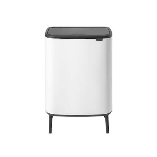 BRABANTIA Papperskorg Bo Touch Bin HI 2x30L Vit