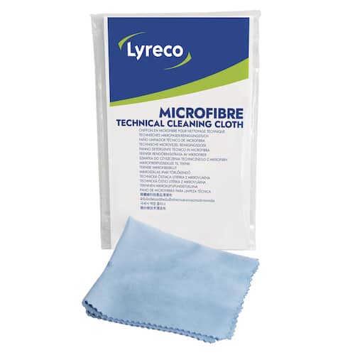 Lyreco Mikrofiberduk 18x15cm blå