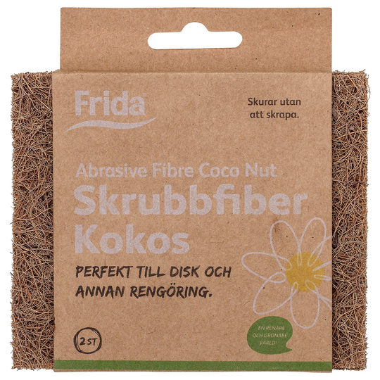 Frida Skrubbsvamp Kokosfiber, 2-pack