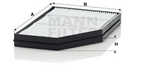 Kupéfilter MANN-FILTER CU 32 002