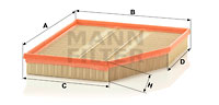 Luftfilter MANN-FILTER C 31 149