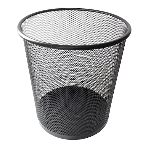 Papperskorg Liten, 18L Svart