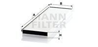 Kupéfilter MANN-FILTER CU 5067