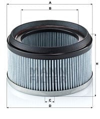Kupéfilter MANN-FILTER CU 1836