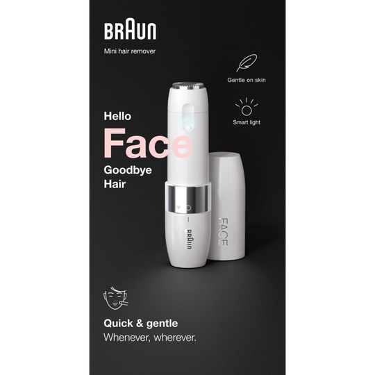 Braun Face Mini Hårborttagare FS1000 Vit