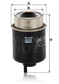 Bränslefilter MANN-FILTER WK 8128