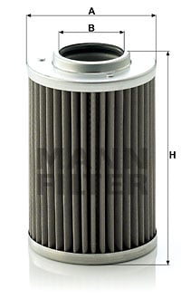 Hydraulikfilter, automatväxel MANN-FILTER H 710/1 z