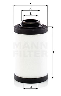 Filter, tryckluft MANN-FILTER LE 4022