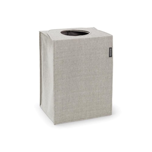BRABANTIA Tvättkorg Rektangulär 55L Grå