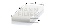 Kupéfilter MANN-FILTER CU 4179