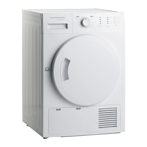 Scandomestic Trk 1020 Kondenstorktumlare - Vit