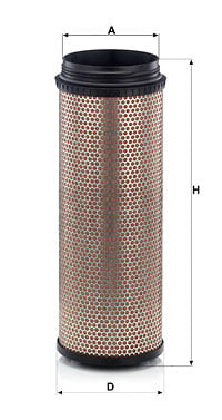 Sekundärluftfilter MANN-FILTER CF 21 160/1