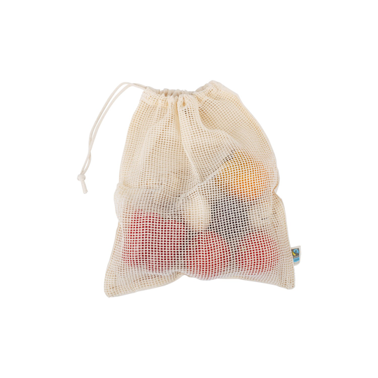 Redecker Frukt- & Grönsakspåse Fairtrade-bomull, 2-pack