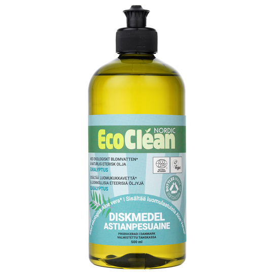 EcoClean Nordic Naturligt Diskmedel Eukalyptus, 500 ml