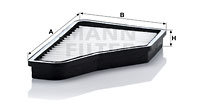 Kupéfilter MANN-FILTER CU 4007
