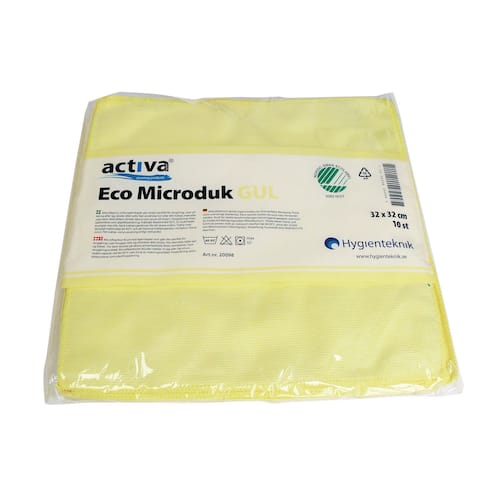 Activa Microfiberduk ECO gul