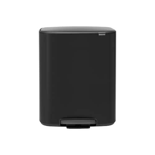 BRABANTIA Pedalhink Bo 2x30L Svart