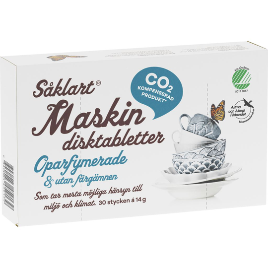 Såklart Maskindisktabletter 30 st