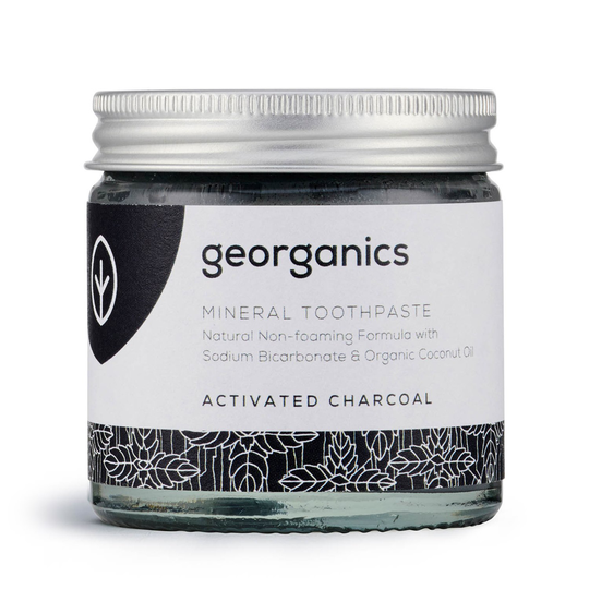 Georganics Naturlig Tandkräm Activated Charcoal, 60 ml