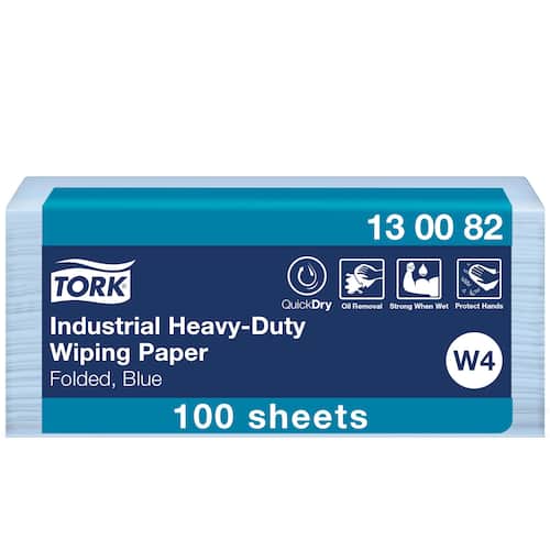 Tork Avtorkningspapper Extra Kraftigt blå W4