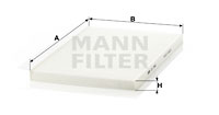 Kupéfilter MANN-FILTER CU 3562