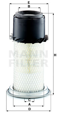 Luftfilter MANN-FILTER C 1588 x