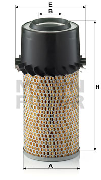 Luftfilter MANN-FILTER C 15 250