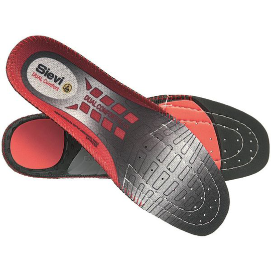 Sievi Dual Comfort Plus Inläggssula röd, neutral 35