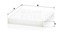 Kupéfilter MANN-FILTER CU 22 023