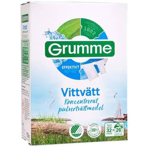 Grumme Tvättmedel Vittvätt 1120g
