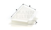 Kupéfilter MANN-FILTER CU 3448