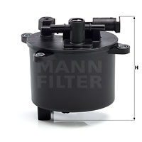 Bränslefilter MANN-FILTER WK 12 004